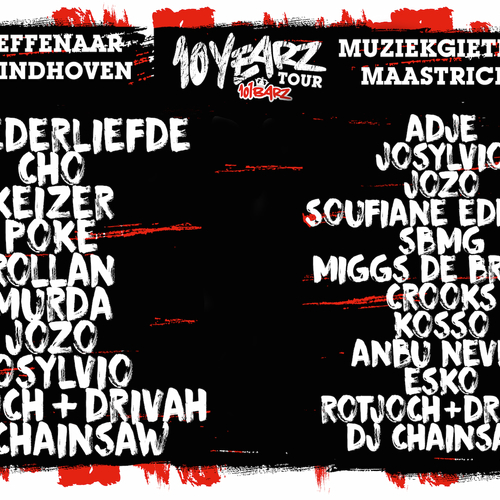 De line-up van Eindhoven en Maastricht